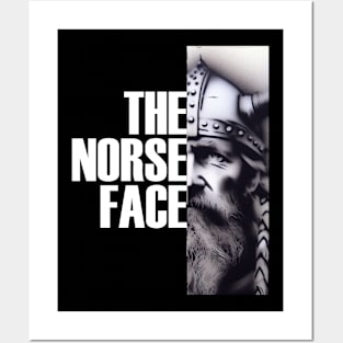 The Norse Face 4 - Viking Warrior Face T-Shirt Posters and Art